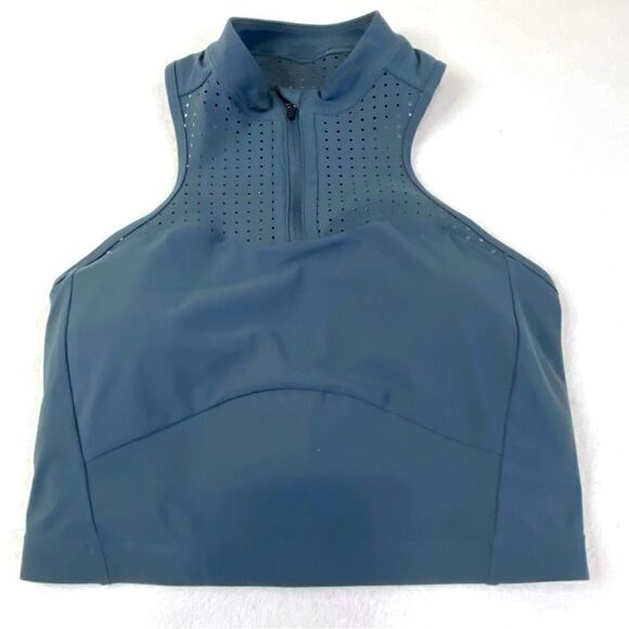 LULULEMON UNLEASH STRENGTH BRA  IRON BLUE - Picture 4 of 10